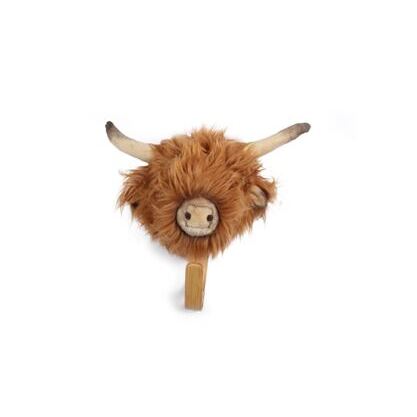 Kleiderhaken Highland Cow