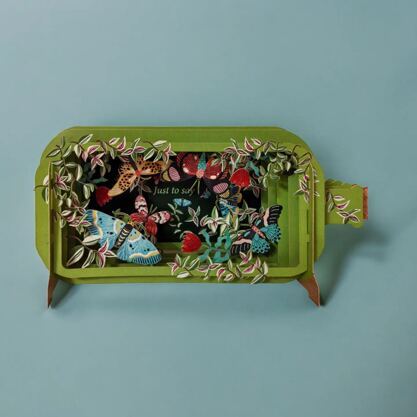 Pop-Up Karte butterfly