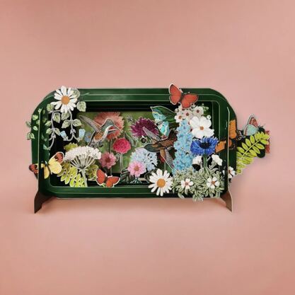 Pop-Up Karte The Colibri