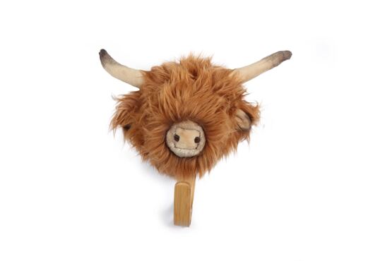 Kleiderhaken Highland Cow